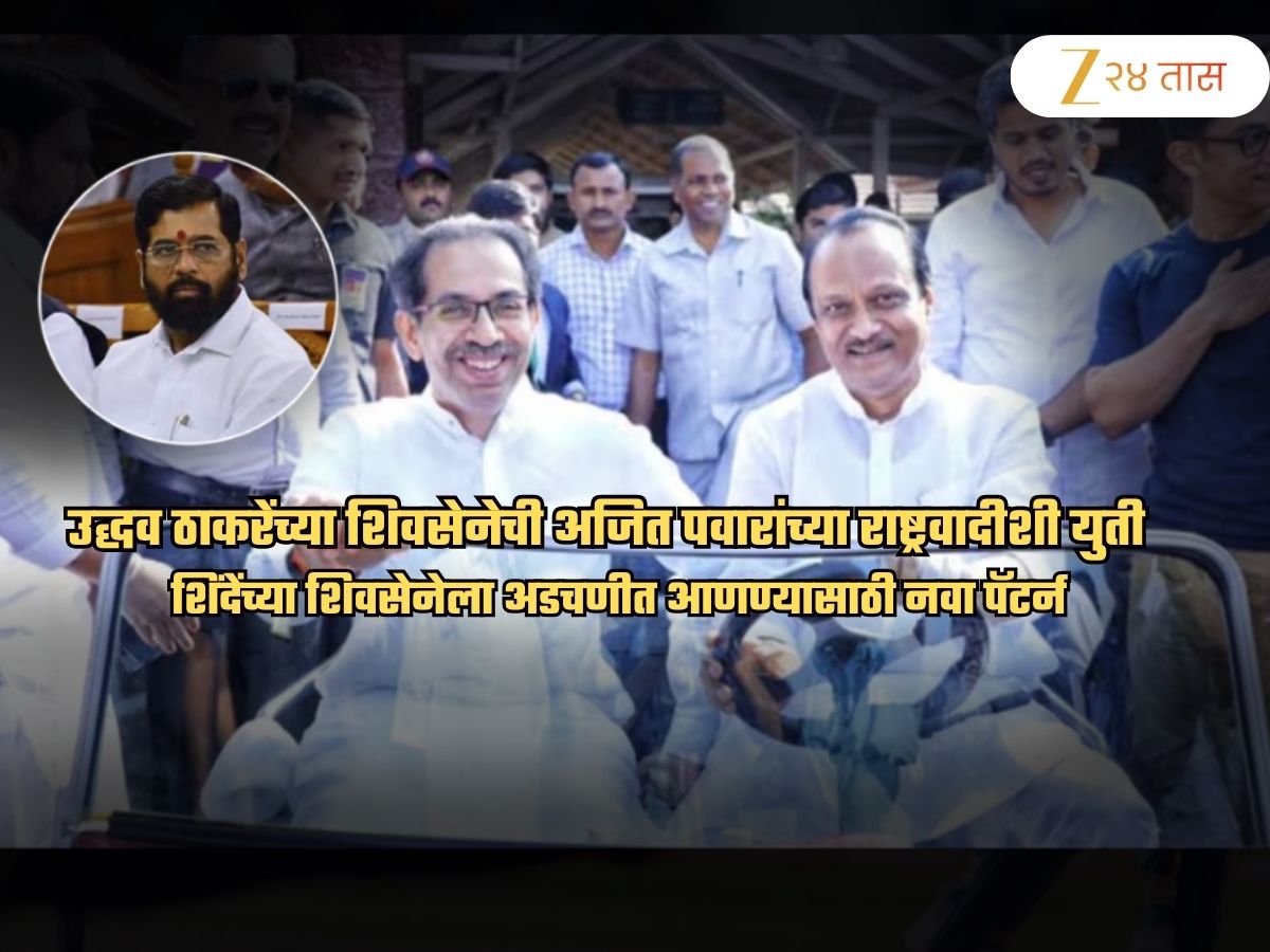 उद्धव ठाकरे अन् अजित पवारांची युती! शिंदे सेनेचा ‘टप्प्यात कार्यक्रम’ करण्यासाठी रात्रीच्या गुप्त भेटीनंतर…