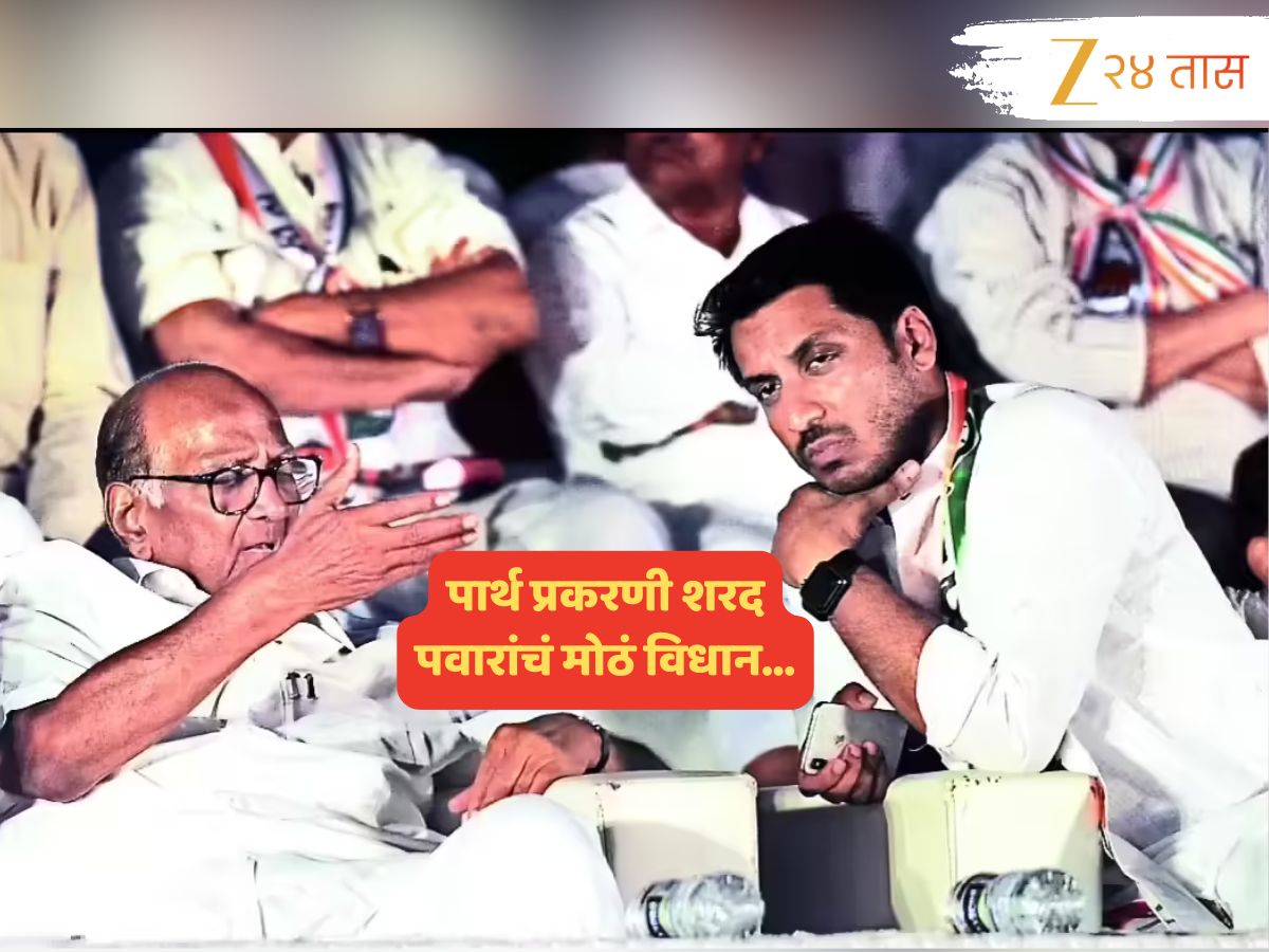 'पार्थवर गुन्हा…' मुख्यमंत्र्यांचं नाव घेत कोरेगाव जमीन गैरव्यवहारावर शरद पवारांची पहिली प्रतिक्रिया