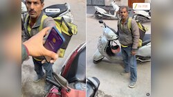 बोलता येत नाही, पण कामाची जिद्द सोडली नाही... ब्लिंकिटचा डिलिव्हरी बॉयचा Video होतोय Viral 