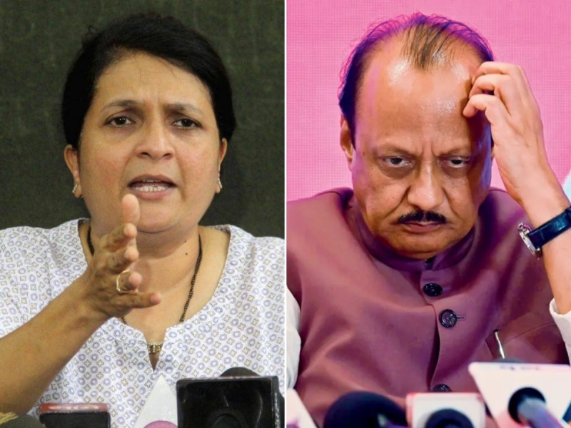 अंजली दमानिया अजित पवारांविरोधातील 21 किलो पुराव्यांसह दिल्लीला रवाना; अमित शाहांची घेणार भेट