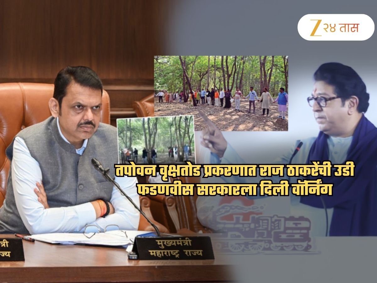 ‘साधूंच्या नावाने जमीन सपाट करून..’, राज ठाकरे आक्रमक; ‘सरकारने संघर्षाची भूमिका घेतल्यास..’