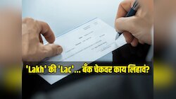 'Lakh' की 'Lac'... बँक चेकवर काय लिहावं? 'हे' लिहिल्यास चेक होणार कॅन्सल, RBI ने सांगितलं 