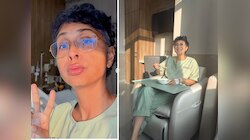 किरणच्या हातावर आमिर खानच्या नावाची पट्टी, लोक म्हणतायत, 'घटस्फोटानंतर पुन्हा...'