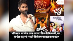'भविष्यात मराठीत काम करण्याची संधी मिळाली, तर…' शाहिद कपूरचं मराठी सिनेजगताबद्दल काय मत?