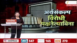 अर्थसंकल्पीय अधिवेशन विरोधी पक्षनेत्याविना