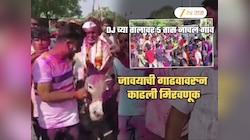 जावयाला पकडून आणून गाढवावर बसवलं; 5 तास DJ च्या तालावर नाचत गावभर फिरवलं