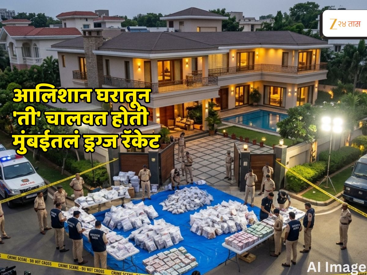 Mumbai Crime News : सिनेस्टाईल कारवाईचा थरार! महिलांचा वावर आणि... 68.2 किमी दूरून 'ती' चालवत होती थेट मुंबईतलं ड्रग्ज रॅकेट