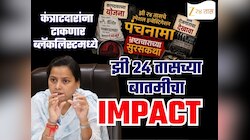 ठाण्याच्या महिला व बालविकास विभागात घोटाळा, संबंधित कंत्राटदारांना ब्लॅकलिस्ट करणार; मंत्री आदिती तटकरेंची  झी 24 तासवर मोठी घोषणा
