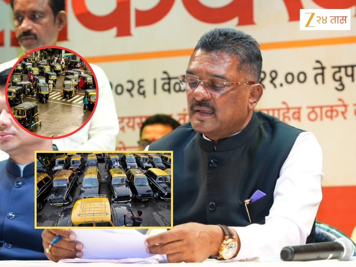 रिक्षा-टॅक्सी चालकांना मराठी सक्ती करण्याचा निर्णय पुढे का ढकलला? प्रताप सरनाईकांनी सांगितलं कारण