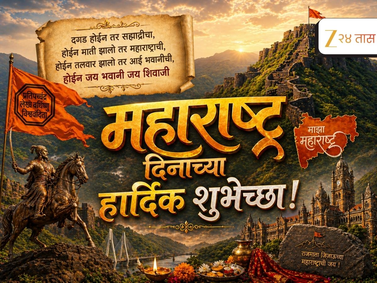 Maharashtra Day Wishes in Marathi 1st May Happy Maharashtra Din