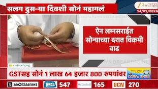 सलग दुसऱ्या दिवशी जळगावात सोन्याच्या दरात वाढ