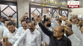 ठाण्यात शिवसेना-भाजप आमने सामने, महापालिकेत राडा; फक्त 5 मिनिटांत...