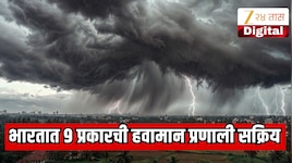 भारतात तीन, चार नाही तर 9 प्रकारची हवामान प्रणाली सक्रिय?  
