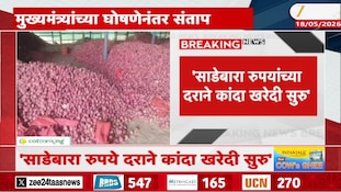 साडेबारा रुपयांच्या दराने कांदा खरेदी सुरु, मुख्यमंत्र्यांच्या घोषणेनंतर संताप