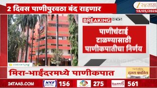  Mumbai | 21 आणि 22 मे रोजी पाणीपुरवठा बंद 