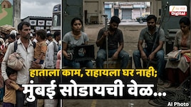 पाच वर्षांपूर्वीही.. दिवसाचा खर्च परवडेना, मुंबईतून परतीच्या वाटा धरणाऱ्यांमध्ये वाढ
