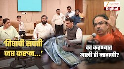 मुख्यमंत्र्यांसहीत दोन्ही उपमुख्यमंत्र्यांची संपत्ती जप्त करा, राज्यात परत निवडणुका घ्या; ठाकरेंच्या सेनेची मागणी