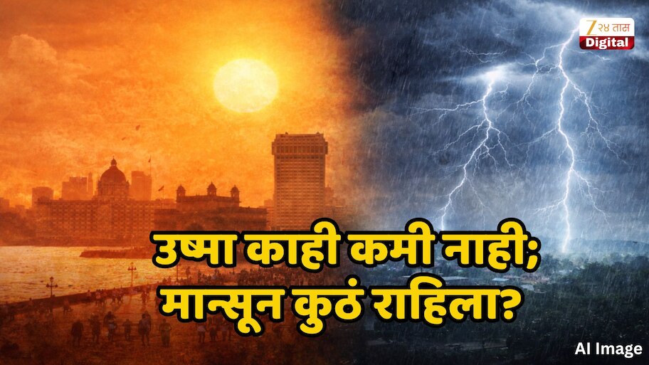 नकोसा उकाडा! पावसासाठीची वातावरण निर्मिती होऊनही कुठं राहिल्या सरी? पुढच्या 24 तासांसाठीचा हवामान अंदाज पाहाच 