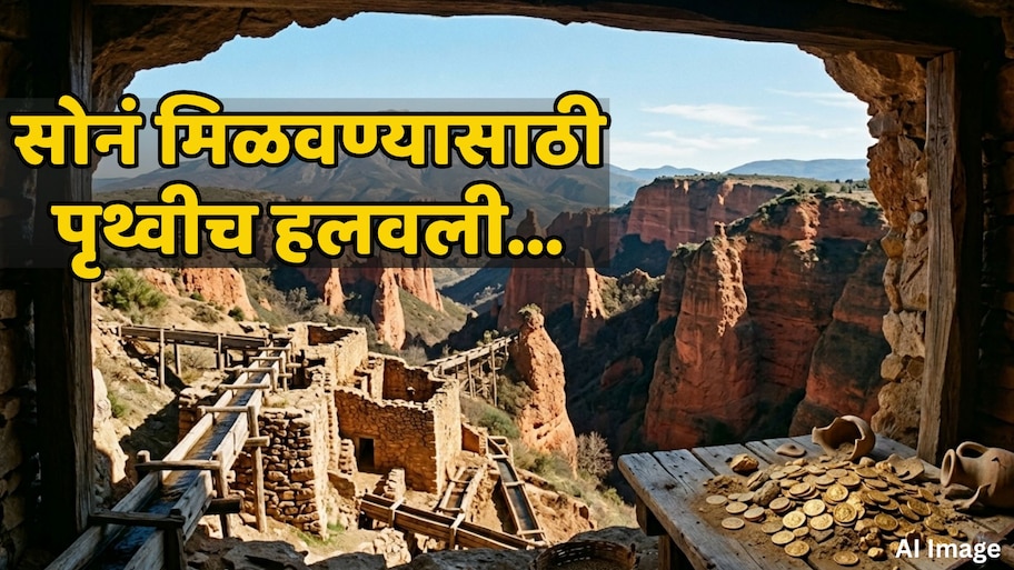 2000 वर्षे जुन्या खाणींचं Location सापडलं; सोनं मिळवण्यासाठी चक्क हलवलेली पृथ्वी; आधुनिक तंत्राशिवाय कसं शक्य झालं?