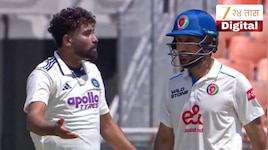 IND vs AFG : मोहम्मद सिराज अफगाणि फलंदाजांशी भिडला, खेळाडूंमध्ये जोरदार शाब्दिक चकमक