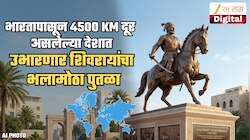 अभिमानास्पद... 4500 KM दूरवरील देशात उभारणार शिवरायांचा पुतळा; मराठ्यांशी खास कनेक्शन