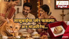 Adhik Maas : अरे देवा! जावयासाठी अंगठी लपवलेला धोंडा मांजरीने खाल्ला अन् मग उलटीचं औषध पाजल्यावर...; नेमकं प्रकरण काय?