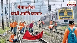 घराबाहेर पडण्यापूर्वी 10 वेळा विचार करा, मेगाब्लॉकमुळे येईल पश्चातापाची वेळ 