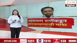 "प्रकल्पाला विरोध करणार त्यांना मार देणार" - नारायण राणे 