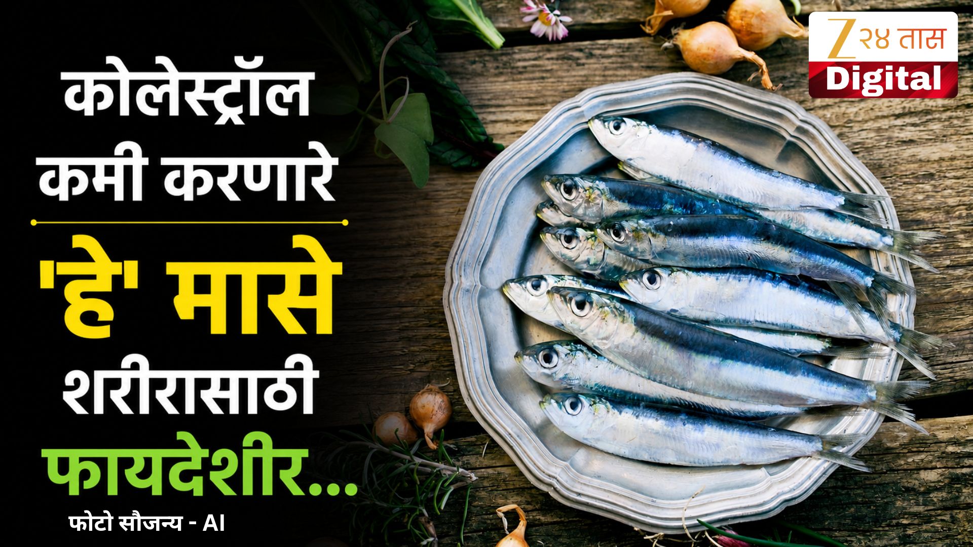 कोलेस्ट्रॉल कमी करायचंय? हृदयासाठी फायदेशीर ठरू शकतात 'हे' मासे, वाचा सविस्तर कोलेस्ट्रॉल कमी करायचंय? हृदयासाठी फायदेशीर ठरू शकतात 'हे' मासे, वाचा सविस्तर