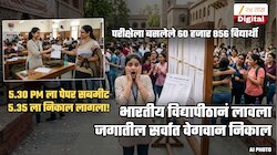 5.30 ला पेपर सबमीट, 5.35 ला परीक्षेचा निकाल लागला... 60 हजार 856 विद्यार्थ्यांचा 'जगातील सर्वात फास्ट निकाल' लावणारं भारतीय विद्यापीठ कोणतं?