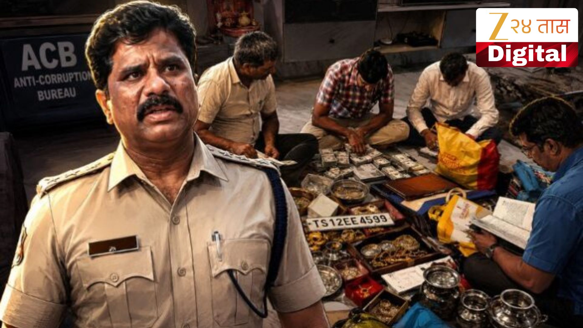 जमीन, शेती, सोनं, बंगले अन् रोख रक्कम...; 300 कोटींचा DSP! ACB चे अधिकारी संपत्ती पाहून चक्रावले, एकाच वेळी 15 ठिकाणी छापे जमीन, शेती, सोनं, बंगले अन् रोख रक्कम...; 300 कोटींचा DSP! ACB चे अधिकारी संपत्ती पाहून चक्रावले, एकाच वेळी 15 ठिकाणी छापे