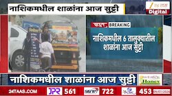 नाशिकच्या 6 तालुक्यातील शाळांना सुट्टी जाहीर 