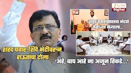 'शरद पवारांच्या पक्षाचे आईबाप पार्थ, जय, सुनेत्रा पवार, तटकरे, पटेल कसे होऊ शकतात का? सुप्रिया ताईची...'; शिंदे भेटीवरुन राऊतांचा संताप