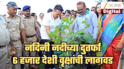 मिशन ग्रीन मान्सून'चा तिसरा टप्पा; नंदिनी नदीच्या दुतर्फा ६ हजार देशी वृक्षांची लागवड 
