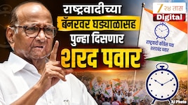 राष्ट्रवादीच्या बॅनरवर घड्याळासह पुन्हा दिसणार शरद पवार, राष्ट्रवादी नेत्यांचा दावा, विलिनीकरणाचे संकेत?