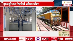 Video | देशातील पहिली हायड्रोजन ट्रेन सेवेत 