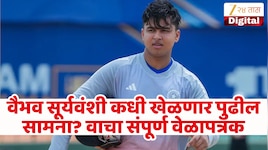 टीम इंडियाचा पुढील सामना कधी? वैभव सूर्यवंशी दिसणार ॲक्शनमध्ये! वाचा मालिकेचे संपूर्ण वेळापत्रक