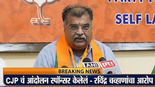 CJP चं आंदोलन स्पॉन्सर केलेलं, लवकरच माहिती बाहेर येईल: रविंद्र चव्हाण