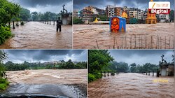 नाशिकसाठी पुढचे तीन तास महत्त्वाचे! दुतोंड्या मारुतीच्या कमरेपर्यंत पुराचे पाणी, 'या' तालुक्यात पावसाचा जोर अधिक