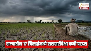 राज्यातील 17 जिल्ह्यांमध्ये सरासरीपेक्षा कमी पाऊस;  618 गावं आणि 1651 वाड्यांमध्ये टँकरने पाणी पुरवठा