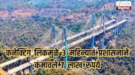 कनेक्टिंग लिंकमुळे तीन महिन्यात प्रशासनाने कमावले 7 लाख रुपये, पण टोलमधून नाही तर...