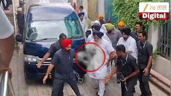 नांदेडमध्ये पंजाबच्या माजी उपमुख्यमंत्र्यांवर जीवघेणा हल्ला; सुखबीर बादल यांच्यावर धारदार शस्त्राने वार, VIDEO आला समोर