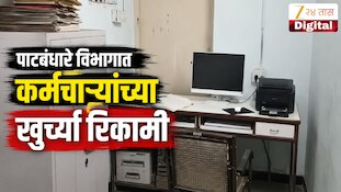VIDEO : पाटबंधारे विभागात कर्मचाऱ्यांच्या खुर्च्या रिकामी, अमरावतीच्या धामणगावातील प्रकार