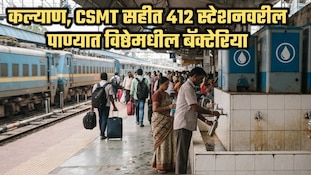 CSMT, कल्याणसहीत 412 स्टेशनवरील पिण्याचं पाणी दूषित; पाण्यात विष्ठेमधील बॅक्टेरिया