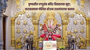 पुण्यातील दगडूशेठ मंदिर विस्ताराचा मुद्दा; फरासखाना पोलिस स्टेशन स्थलांतराचा प्रस्ताव