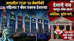  Explainer : जगातील TOP 10 बँकांपैकी पहिल्या 7 बँका एकाच देशाच्या; देशाचे नाव जाणून शॉक व्हाल! अमेरिका, युरोप मागे, 100 मध्ये एकही भारतीय बँक नाही 