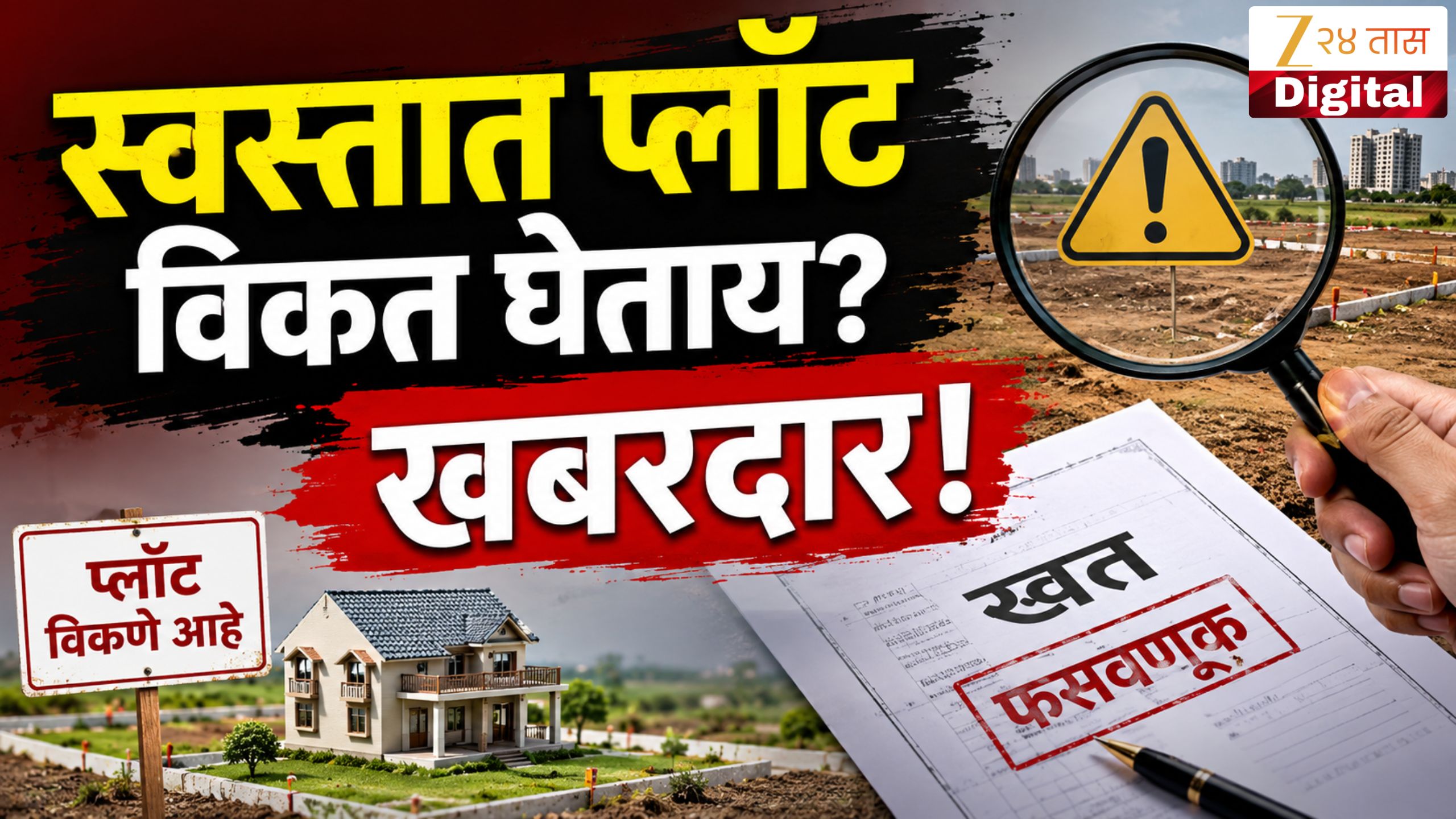 संभाजीनगरमध्ये 450 अनधिकृत प्लॉट्सवर बुलडोझर