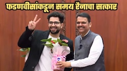 फडणवीसांच्या हस्ते समय रैनाचा सत्कार; रैनाची मुख्यमंत्र्यांसमोरच तुफान फटकेबाजी