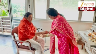 राज ठाकरेंचा रक्षाबंधन सोहळा! बहीण जयजयवंती ठाकरेंनी बांधली राखी