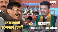 फडणवीसांच्या भाषणादरम्यान पडळकर झोपले! 'कधी थांबायचे ते...',  Video पोस्ट करत राऊतांनी मुख्यमंत्र्यांना डिवचलं